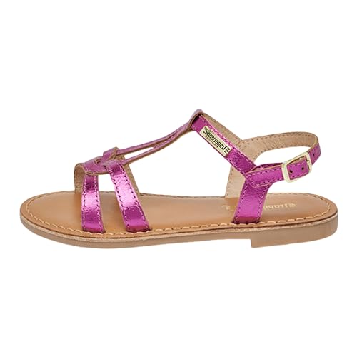 Sandales Les Tropéziennes Backle fuchsia fille 32 pour un look d'été branché
