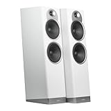 Jamo S7-27F Floorstanding Speakers, Grey Cloud - Dual 6.69” Woofers + 1” Tweeter - Two-Way Bass Reflex