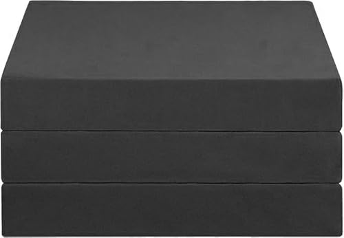 مرتبة أرضية قابلة للطي من صحارى بتصميم 3 ألواح مقاس 180 × 60 × 10، سرير ضيوف محمول