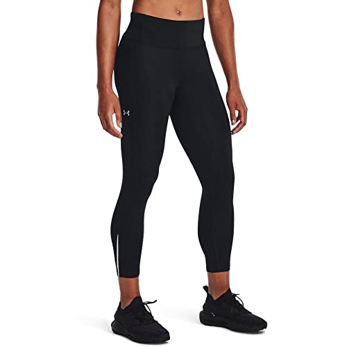 Under Armour Women's Fly Fast 3.0 Ankle Tights, Black (001)/Reflective, Small