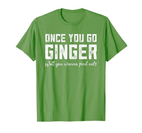 Ginger St Patricks Day Pattys Sexy Redhead Funny Ginger Joke T-Shirt