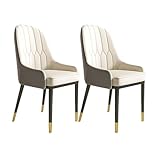 NMVAWIPT Sillas De Comedor Cocina con Respaldo Alto Tapizadas(Color 1,2pcs)