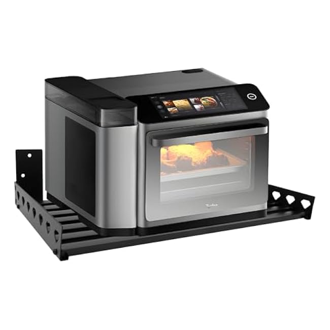 Wall-Mounted Oven Rack, Microwave Oven Rack, Compact Removable Kitchen Storage, Used for Kitchens, Bathrooms, Bedrooms, and Other Places to Organize Microwave Ovens, Bowls, Cups, Spice Jars, Jugs