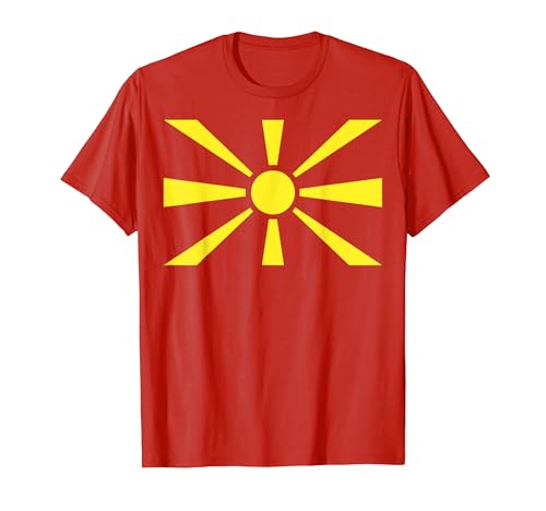 Maillot de football de la Macédoine du Nord T-Shirt