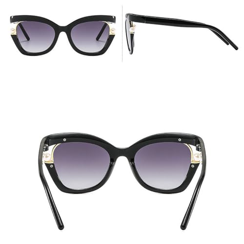 COTIA Vintage Gradient Women's Sunglasses Fashion Elegant Pearl Decoration Sun Glasses Female Luxury Cat Eye Eyeglasses2