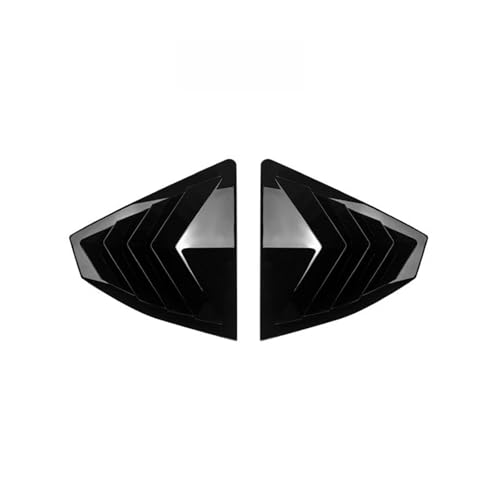 �X�o�� WRX STI VB �V���[�V 2022-2024 ���A�N�H�[�^�[�E�B���h�E���[�o�[�p�l���J�o�[ �O���X�^�C�����O�A�N�Z�T���[ �T���K�[�h �E�B���h�f�B�t���N�^�[ ���A�T�C�h�E�B���h�E���[�o�[(Glossy Black)