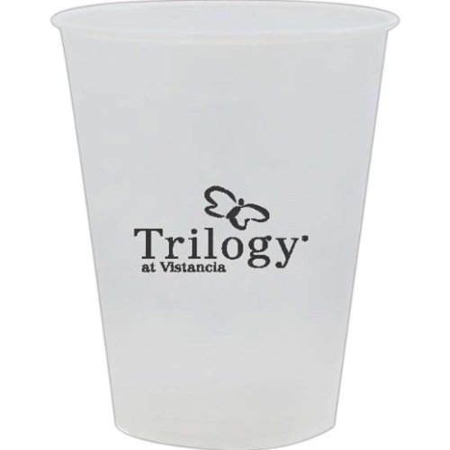 20 oz. Translucent SoftSided Plastic Cups. Made out of