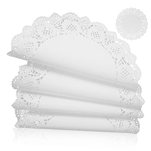 Toyvian - Toyvian 100 Stk Blumenbodenpapier fettbeständige Platten Sodakristalle Packpapier Cupcake-Förmchen Papierdeckchen zum Basteln Kuchendekorationspads Lebensmittel Backpapier Beschichtung