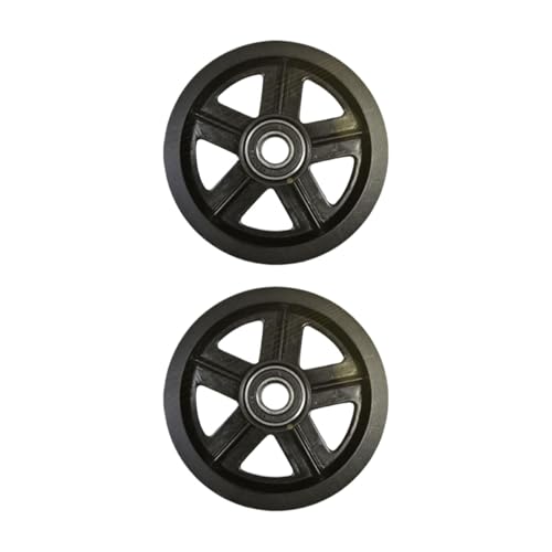 Roues de porte de grange coulissantes silencieuses pour armoire