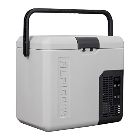 Alpicool P18 Portable Fridge 12 Volt Car Refrigerator 19 Quart Freezer for Fishing, Camping, RV, Truck, Boat-12/24V DC Cover
