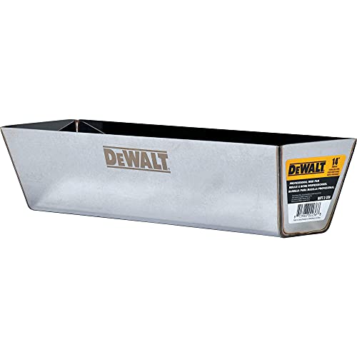 DEWALT 14 Drywall Mud Pan | Stainless Steel | DXTT-2-334