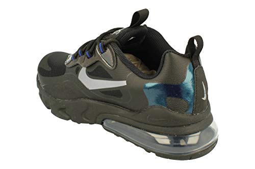 Nike Air Max 270 React GS Running Trainers CZ4209 Sneakers Shoes (UK 3.5 us 4Y EU 36, Black Metallic Cool Grey 001)2