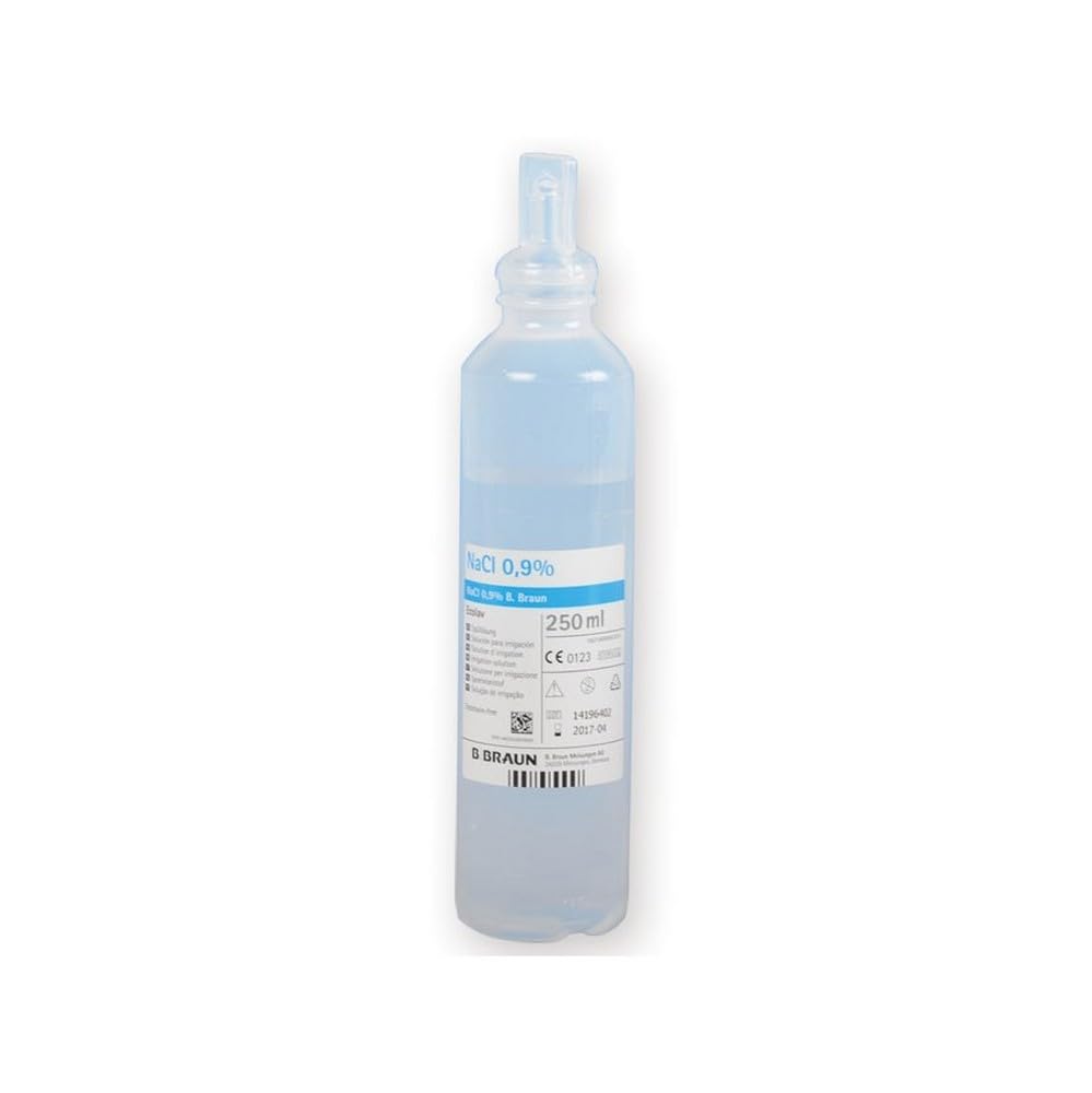 B-Braun 36552 Soluzione Salina Sterile Ecolav, 250 ml, Confezione da 20