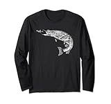 Lucio, para personas que aman la naturaleza y la vida al aire libre, las montañas y los bosques. Ropa ideal para la pesca y el ocio. Para los amantes de los entornos acuáticos y los animales salvajes, el senderismo y los parques nacionales.