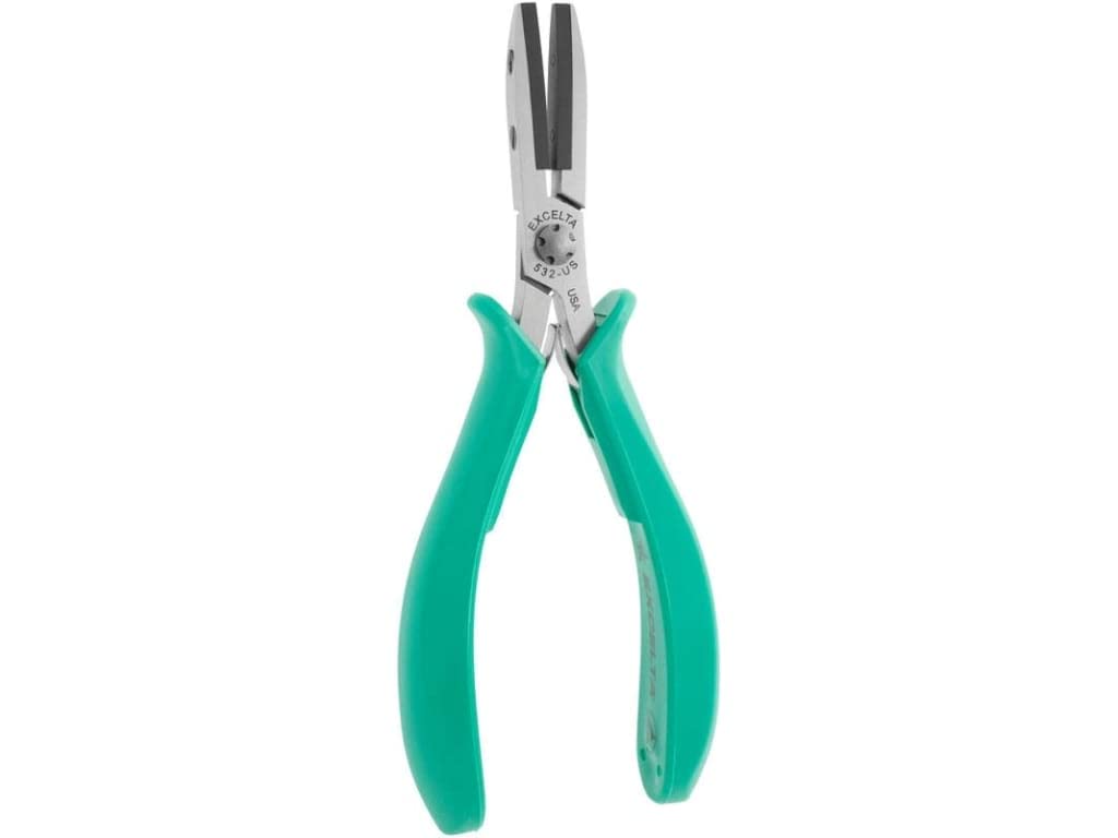 Excelta - 532-US - Pliers - Replaceable Tip - Straight - Five Star - Acetal, 0.25" Height, 0.42" Wide, 5.75" Length