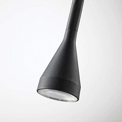 Close-up view of the IKEA NÄVLINGE LED Work Lamp's adjustable head, showing the LED light source.