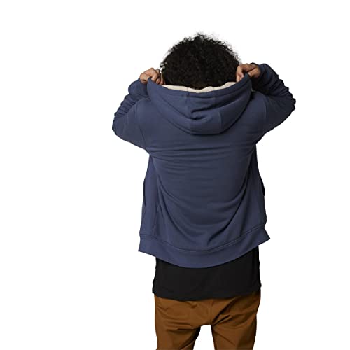 Fox Racing Geology Sasquatch Mens Zip Up Lined Hoody Deep Cobalt XL3