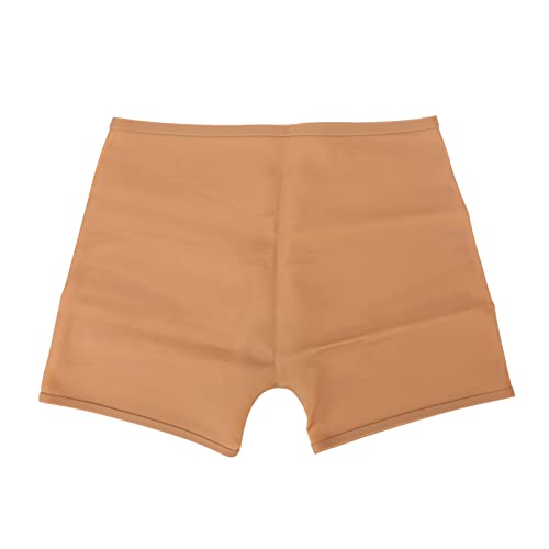 Shorts de bain menstruels en silicone couleur chair hautement élastiques pour femmes