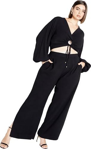 City Chic Women's Plus Size Fiesta Pant