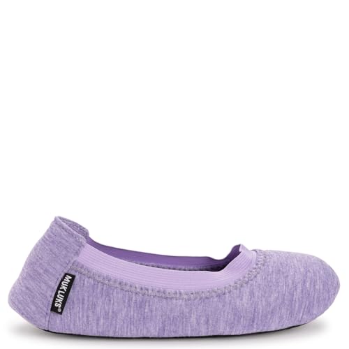 MUK LUKS Women's 2 Pack Travel Ballerina Set Slipper4