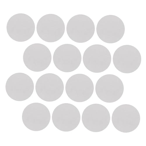 FONDOTIN 24個 無地銀色無紋円形ケーキボード 厚さ 頑丈で変形防止 家用ケーキ台座 パーティーやベーカリー向け