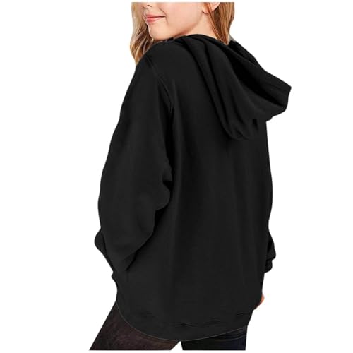 Girls Hooded Sweatshirts Oversized Graphic Fashion Hoodies Comfy Casual Soft Pullover Fleece Y2K Trendy Clothes4