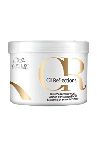 Wella Oil Reflections Reboost Mask Luminous 16.6 Ounce 500 Milliliters