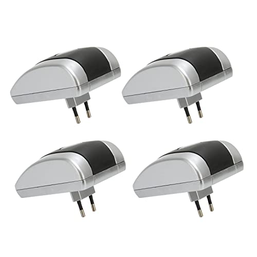 TOUISEDGI 4 Piezas Caja Eléctrica Inteligente Ahorro De Energía, Ahorro 30000W Ahorro Automático Ahorro De Energía Inteligente para El Hogar Ahorro De Energía para TV 90 250V(European Standard)