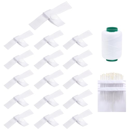 KIBBEH 16 Pack Duvet Snap Clips Duvet Clips Fasteners Inside