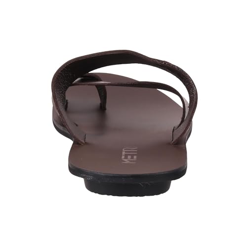 Image of Metro Men Synthetic Leather Chappal