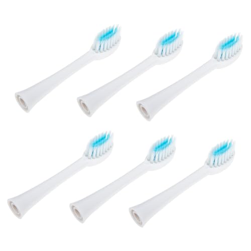 ABOOFAN 6 piezas Cabezal de Cepillo Eléctrico Suave y Seguro de Recambio para Adultos Compatible con Cepillos Eléctricos Fácil de Usar y Transportar