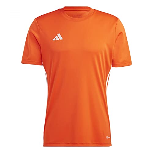 Adidas Tabela 23 Jsy T-Shirt, Men S, Team Orange White, Large Adidas Tabela 23 Jsy T-Shirt, Men S, Team Orange White, Large