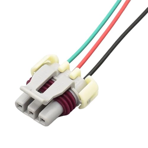 Conector de bobina de encendido con terminal hembra de 3 pines para un arranque estable