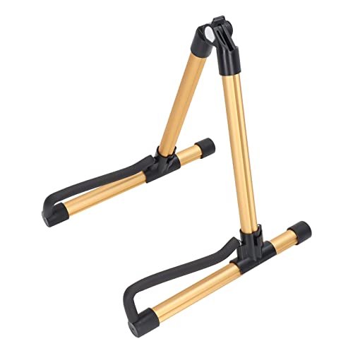 Support de Guitare Pliable Support D’instrument Pliant en Métal Réglable pour Instruments à Cordes(Or) - Les Beatles, Paul McCartney, John Lennon, RIngo Starr, George Harrison Support de Guitare Pliable Support D'instrument Pliant en Métal Réglable pour Instruments à Cordes(Or)