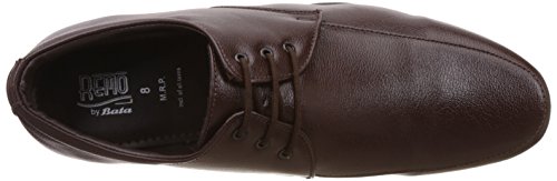 Image of BATA Mens REMO Brown Uniform Dress Shoe