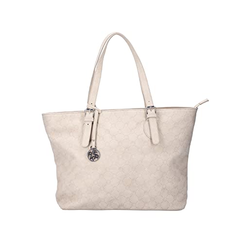 Rieker Damen H1491 Shopper, beige