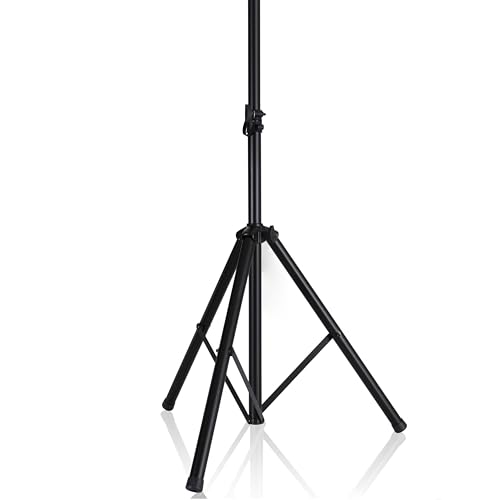Pyle Universal Speaker Tripod Stand Mount - 6' Sound Equipment Holder Height Adjustable Up to...