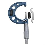 Diverso rango de medición: cubre dimensiones de hasta 75 mm de diámetro exterior, este micrómetro ofrece una amplia gama de mediciones, acomodándose a diversas necesidades de medición