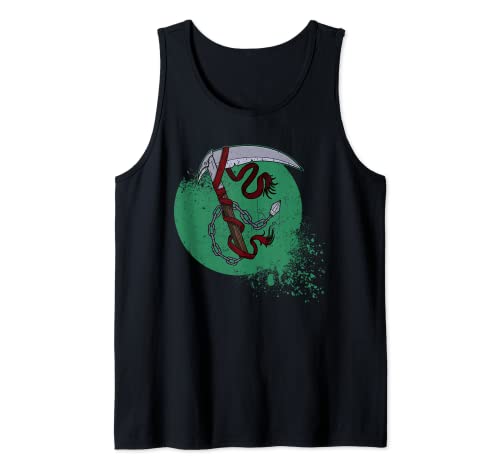 Kusarigama Japón japonés arma artes marciales Camiseta sin Mangas