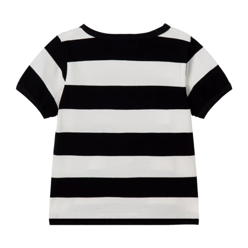 Image of Mud Kingdom Boys Girls T-Shirts Rainbow Stripe Cotton Unisex Top