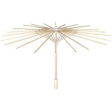 ERINGOGO 1Pc Wooden Oil Paper Umbrella Frame Stand for Weddings Bridal Parasol Holder and Stable Design for Hallway Photo Props Handmade Construction