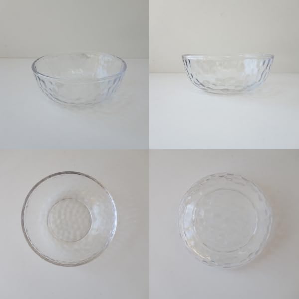 Amazon.co.jp: 曽我ガラス 11cm きらら丸小鉢 6個 セット デザート