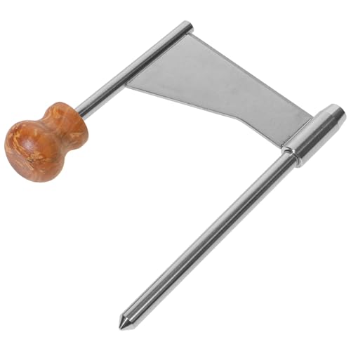 Rallador manual de queso con cutter de acero inoxidable y mango miniatura 1