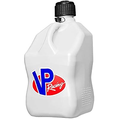 VP Racing Fuels 3524, White Square Motorsport Container - 5 Gallon (4 Pack)