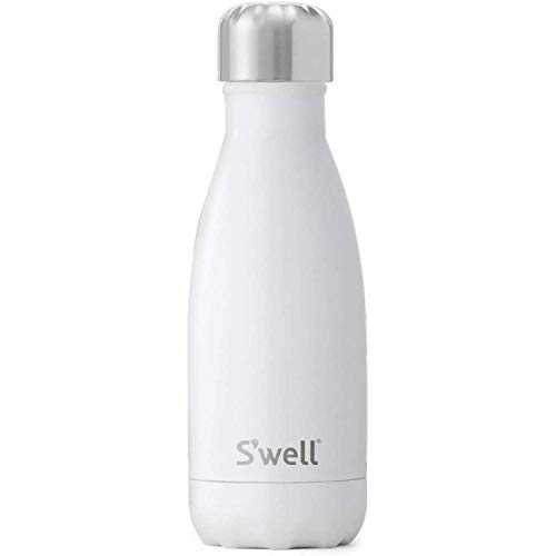 S'well Vacuum Insulated Stainless Steel Water Bottle, 9 oz, Angel Food