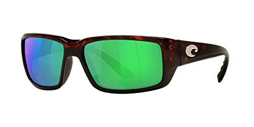 Costa Del Mar Man Sunglasses Tortoise Frame, Green Mirror Lenses, 59MM