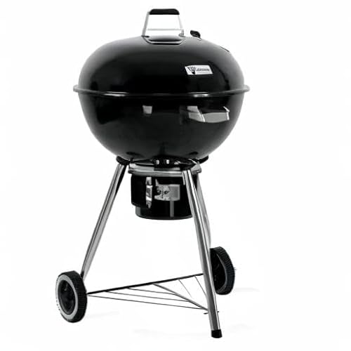 Foto von BBQ-Toro Kugelgrill Ø 57 cm | Grillfläche Ø 53,5 cm | BBQ Kugelgrill Holzkohle, Barbecue Kugelgrill, Grill Holzkohle rund, Holzkohlegrill mit Deckel
