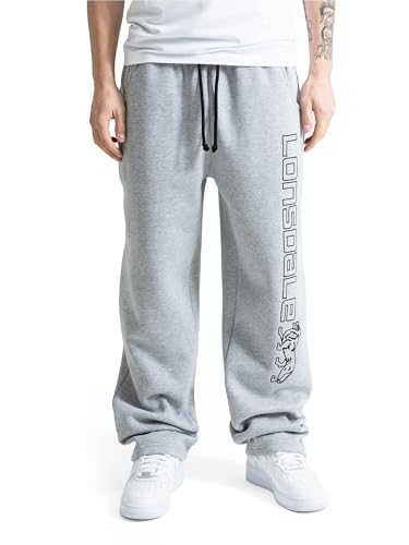 Pantalon Lonsdale Stonesfield tapered homme fini les joggings déformés au lavage