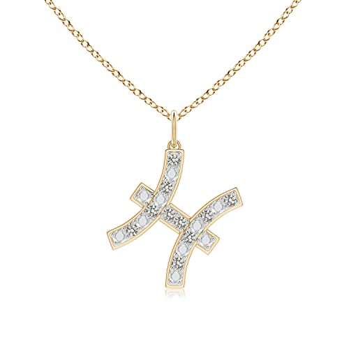 Angara 14K Yellow Gold Natural Diamond...