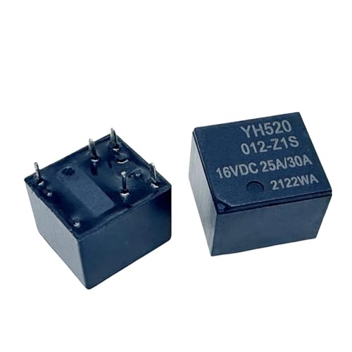 Relais YH520-012-Z1S 16V CC 30A pour boîte à fusibles et maintenance électronique